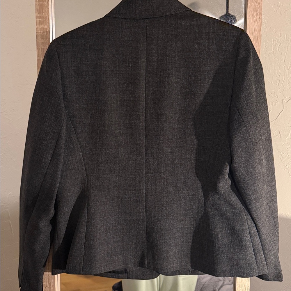 Black Label Women's Charcoal Blazer - Picture 5 of 5